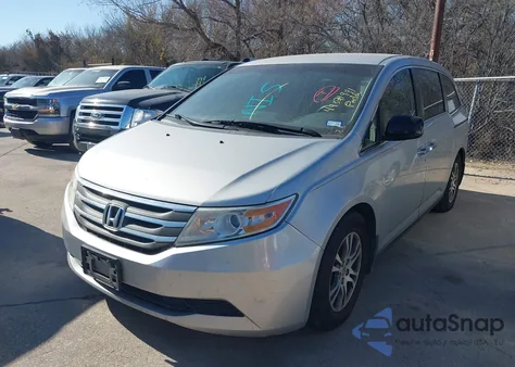 2012 Honda Odyssey Ex z USA, uszkodzony, nr VIN 5FNRL5H42CB113974